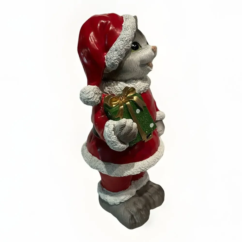 Cat Festive Figurine 11